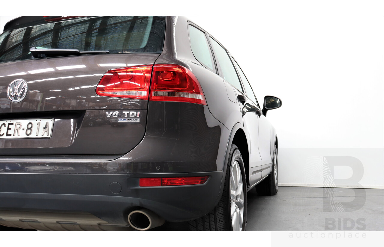 9/2011 Volkswagen Touareg V6 TDI 4xmotion MY11 4d Wagon Grey 3.0L Turbo Diesel