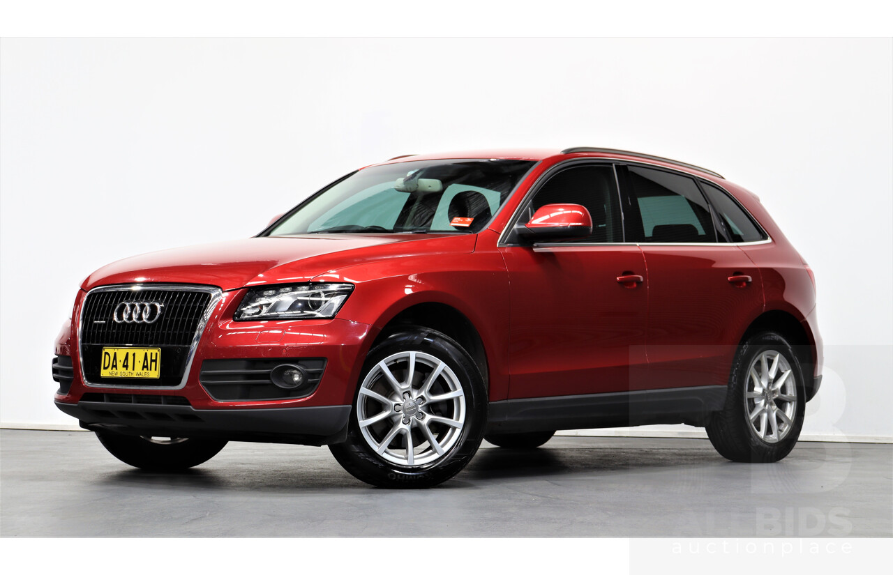 4/2011 Audi Q5 3.0 TDI Quattro 8R MY11 4d Wagon Maroon 3.0L