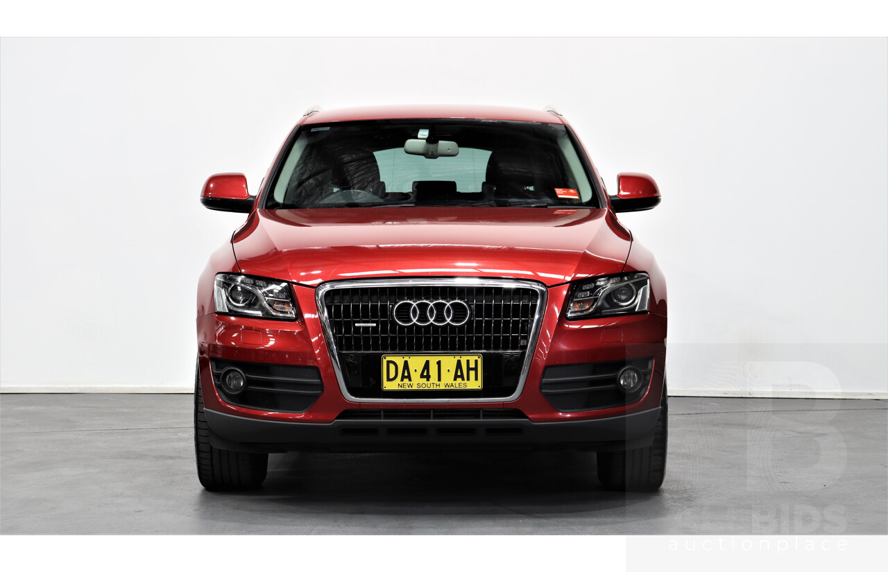 4/2011 Audi Q5 3.0 TDI Quattro 8R MY11 4d Wagon Maroon 3.0L