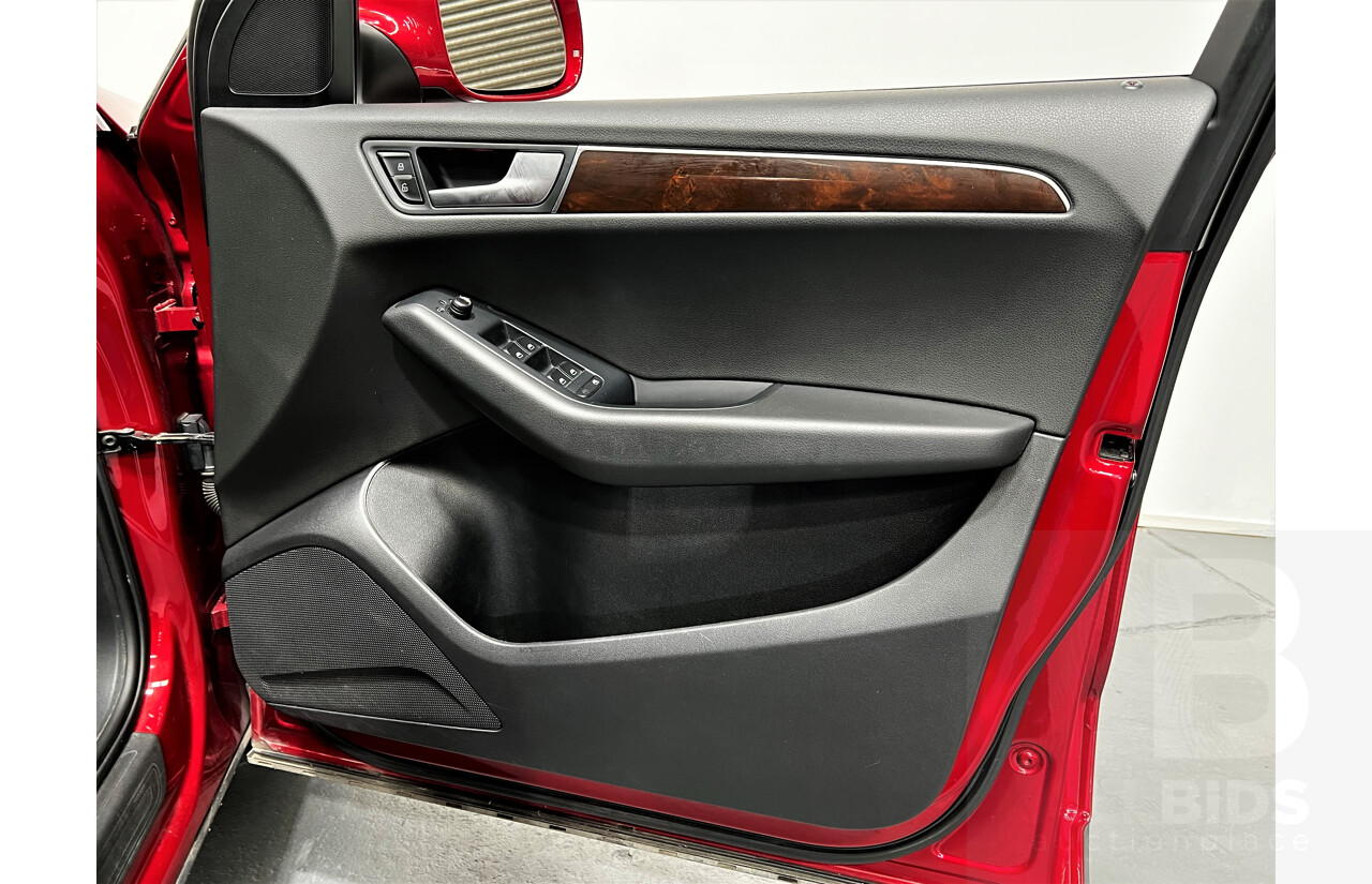 4/2011 Audi Q5 3.0 TDI Quattro 8R MY11 4d Wagon Maroon 3.0L