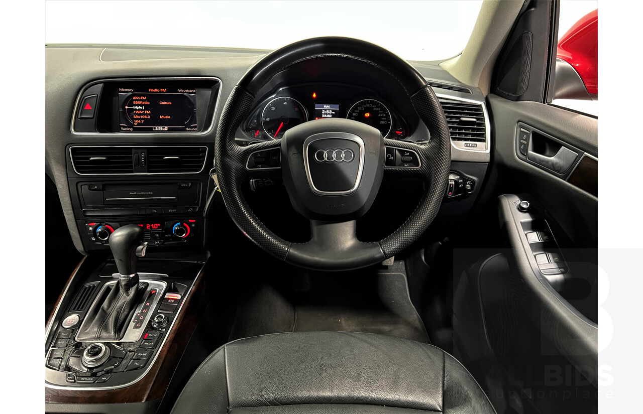 4/2011 Audi Q5 3.0 TDI Quattro 8R MY11 4d Wagon Maroon 3.0L