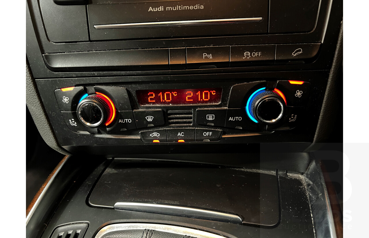 4/2011 Audi Q5 3.0 TDI Quattro 8R MY11 4d Wagon Maroon 3.0L