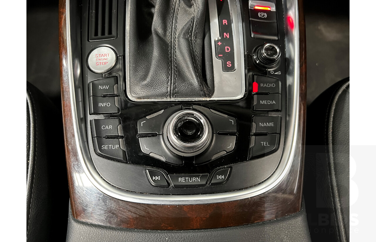 4/2011 Audi Q5 3.0 TDI Quattro 8R MY11 4d Wagon Maroon 3.0L