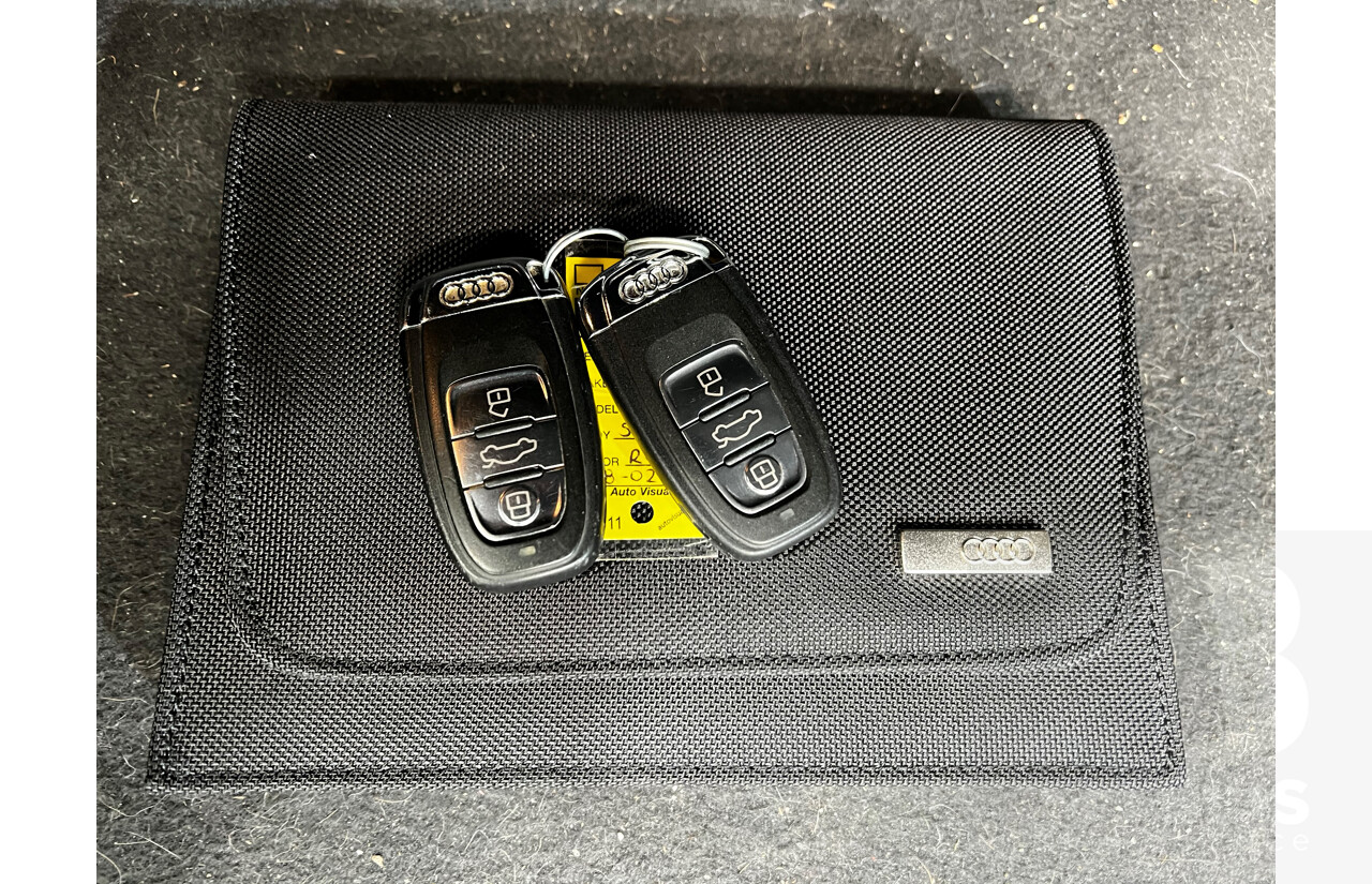 4/2011 Audi Q5 3.0 TDI Quattro 8R MY11 4d Wagon Maroon 3.0L