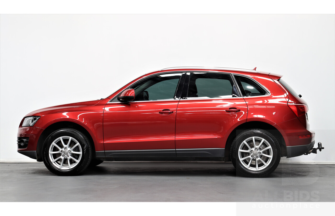 4/2011 Audi Q5 3.0 TDI Quattro 8R MY11 4d Wagon Maroon 3.0L