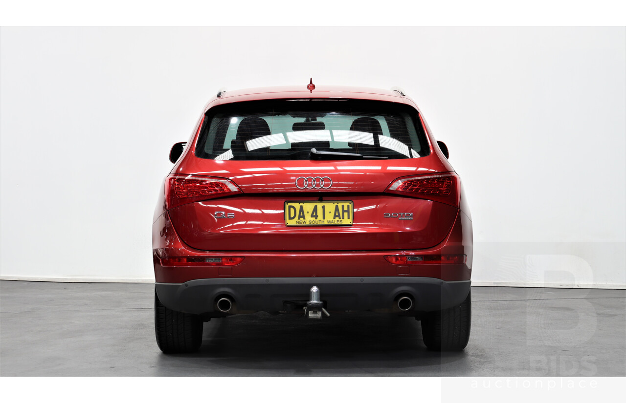 4/2011 Audi Q5 3.0 TDI Quattro 8R MY11 4d Wagon Maroon 3.0L