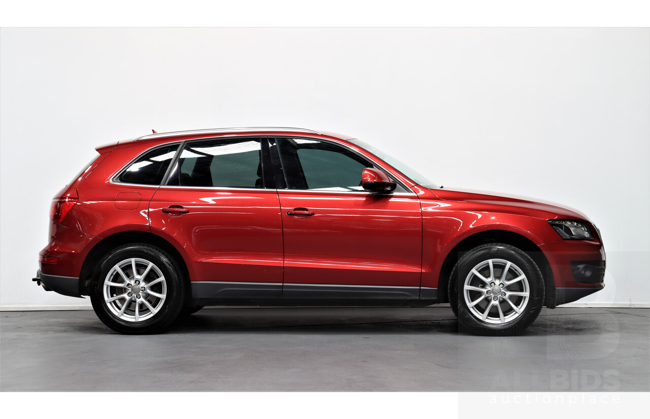 4/2011 Audi Q5 3.0 TDI Quattro 8R MY11 4d Wagon Maroon 3.0L