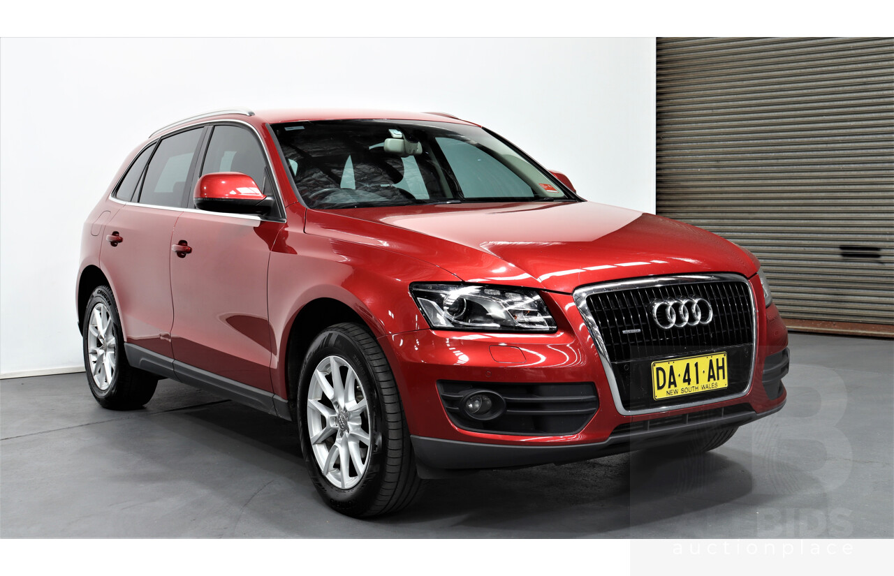 4/2011 Audi Q5 3.0 TDI Quattro 8R MY11 4d Wagon Maroon 3.0L