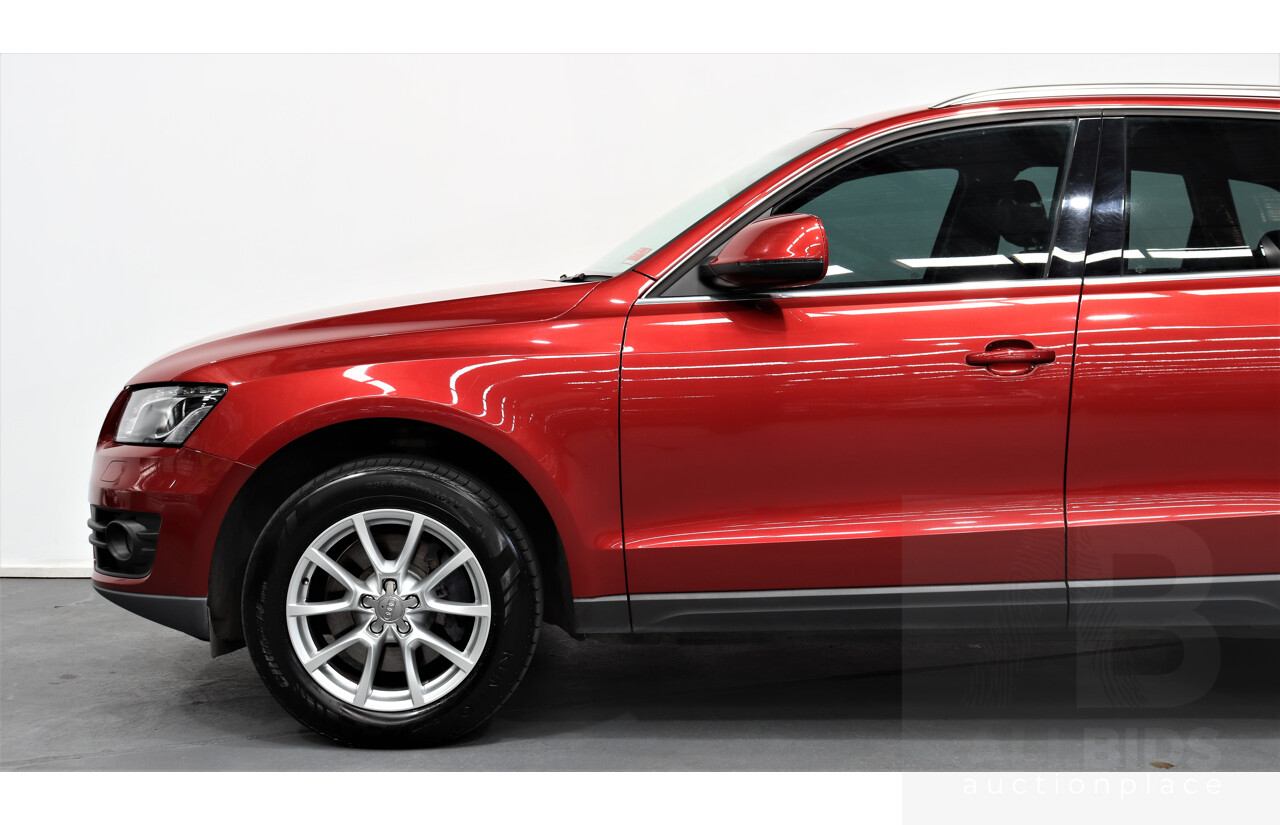 4/2011 Audi Q5 3.0 TDI Quattro 8R MY11 4d Wagon Maroon 3.0L