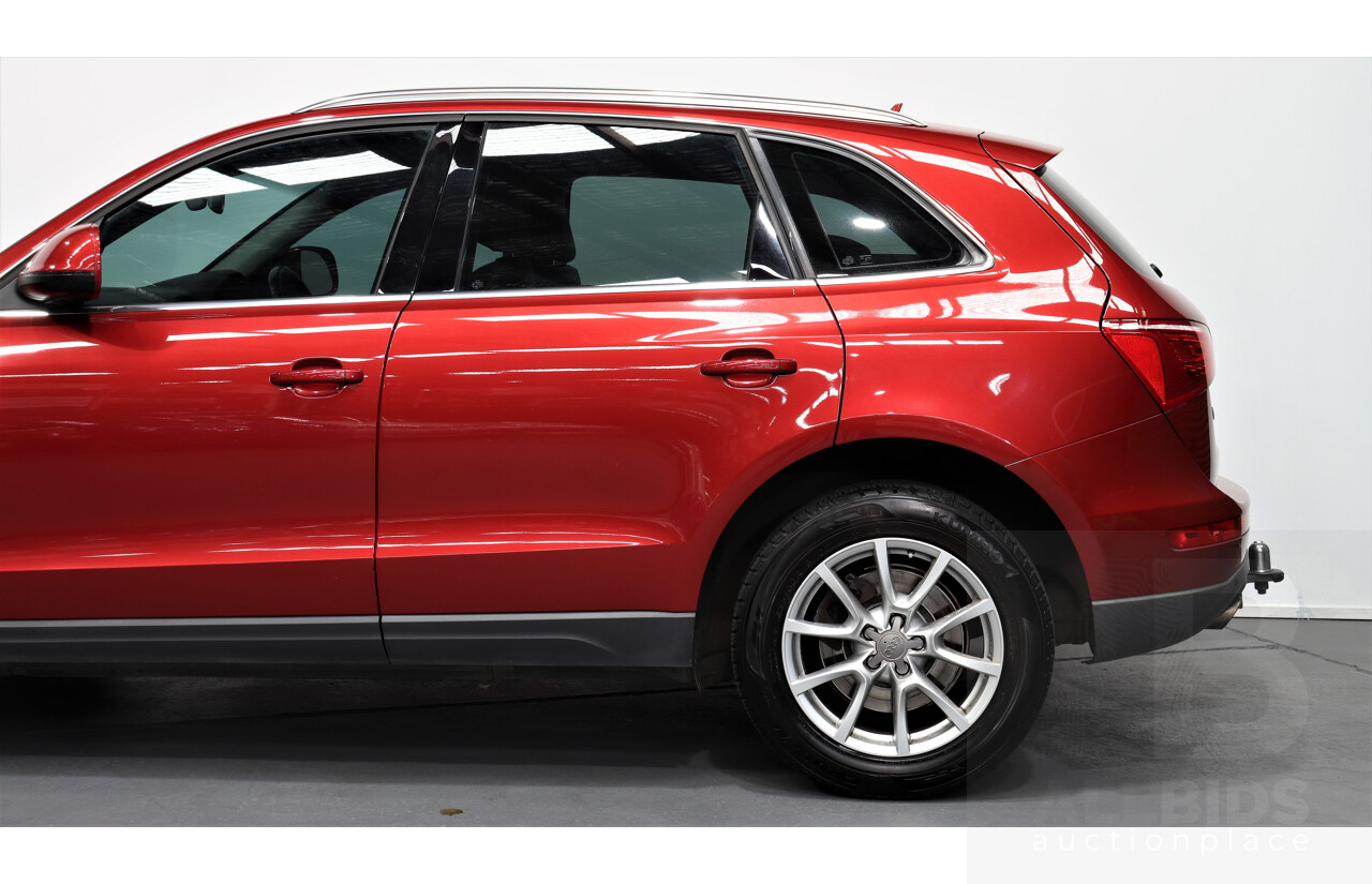 4/2011 Audi Q5 3.0 TDI Quattro 8R MY11 4d Wagon Maroon 3.0L