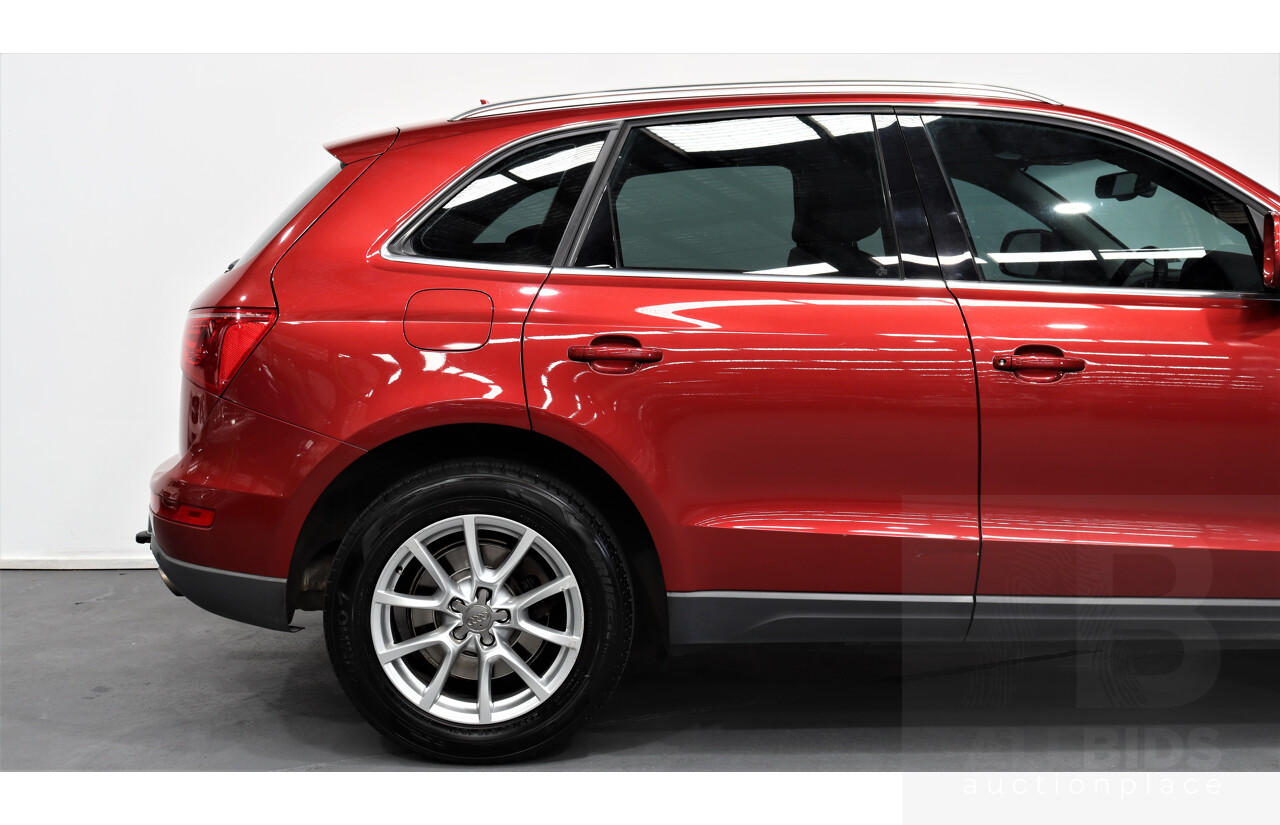 4/2011 Audi Q5 3.0 TDI Quattro 8R MY11 4d Wagon Maroon 3.0L