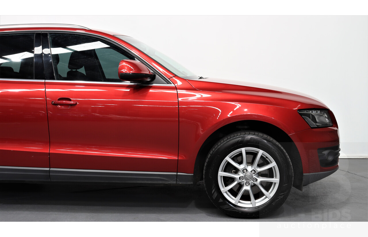 4/2011 Audi Q5 3.0 TDI Quattro 8R MY11 4d Wagon Maroon 3.0L