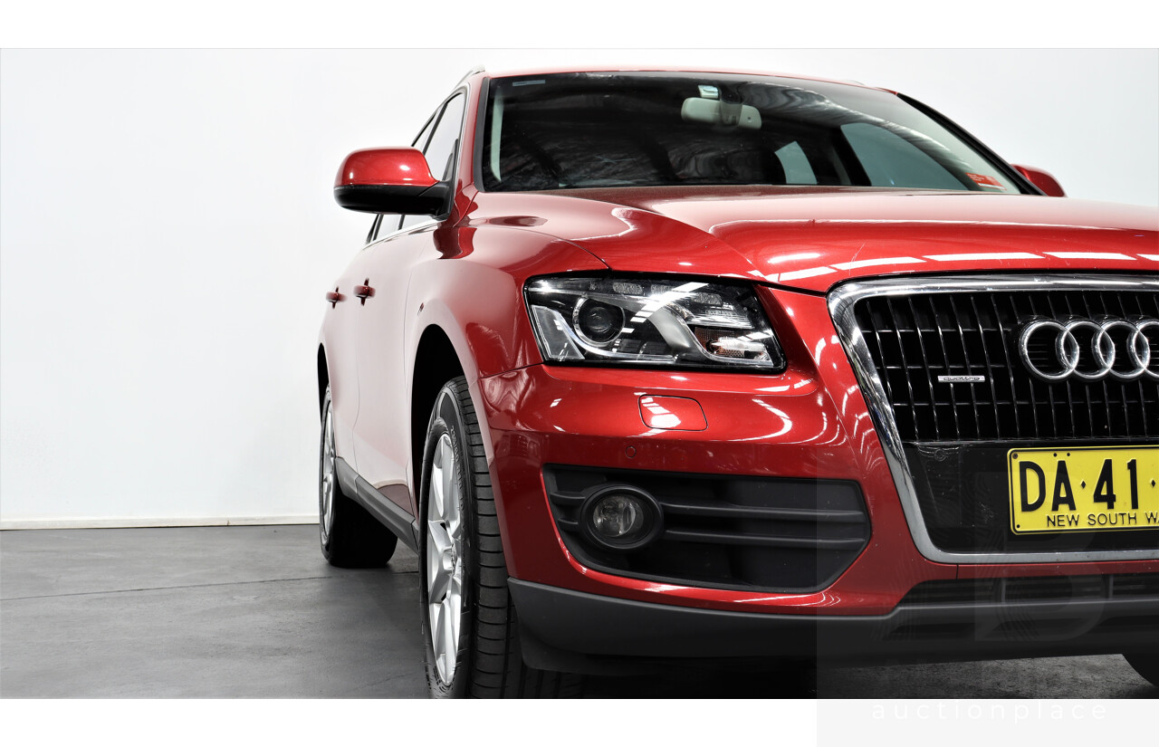 4/2011 Audi Q5 3.0 TDI Quattro 8R MY11 4d Wagon Maroon 3.0L
