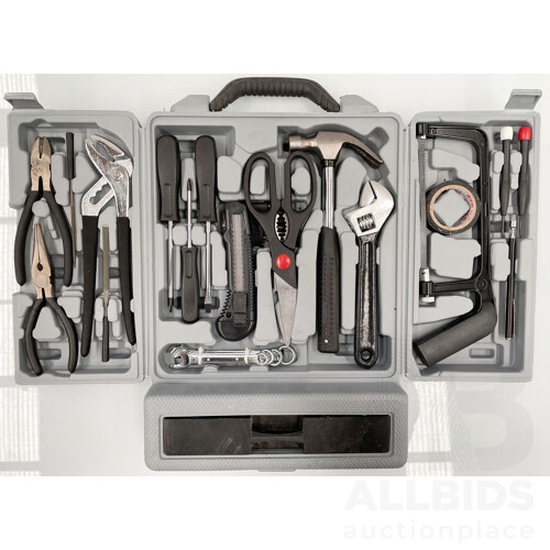 Black Ridge 2.5HP Air Compressor 40 L - BRC180 Inc. Air Tool Cabinet, Air Hoses, 1/2 Inch Torque Wrench