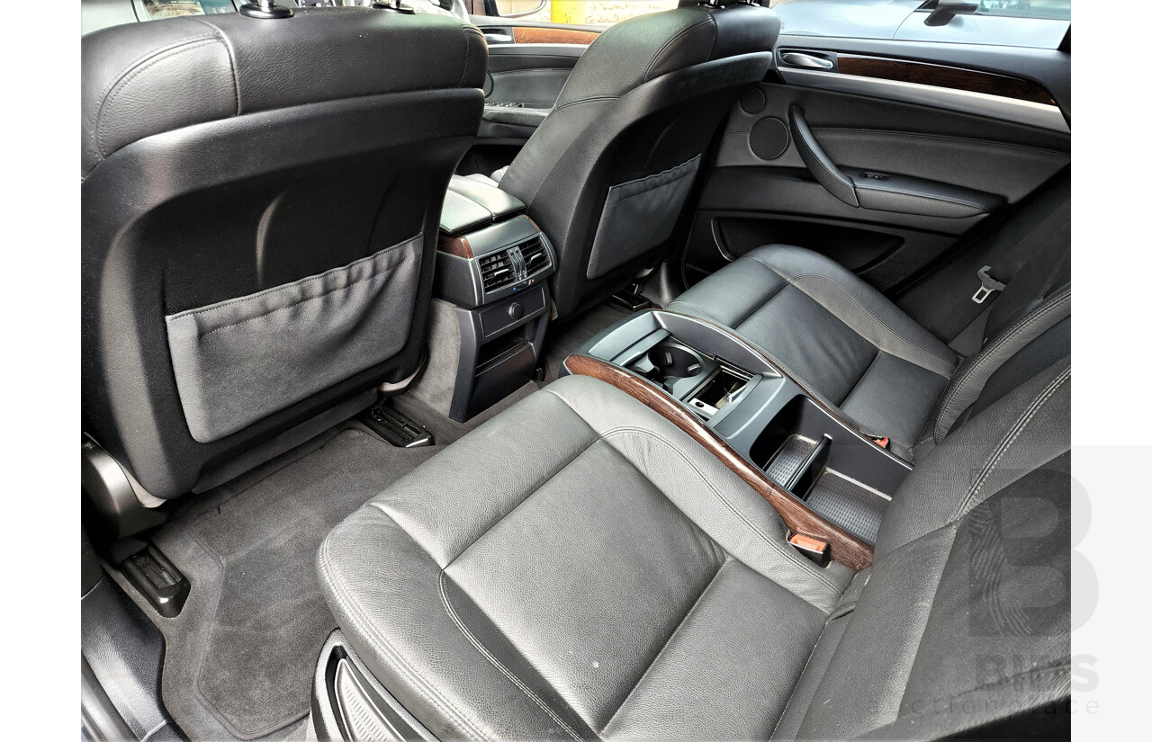 7/2009 BMW X6 Xdrive 35i E71 4d Coupe Black 3.0L Turbo Petrol