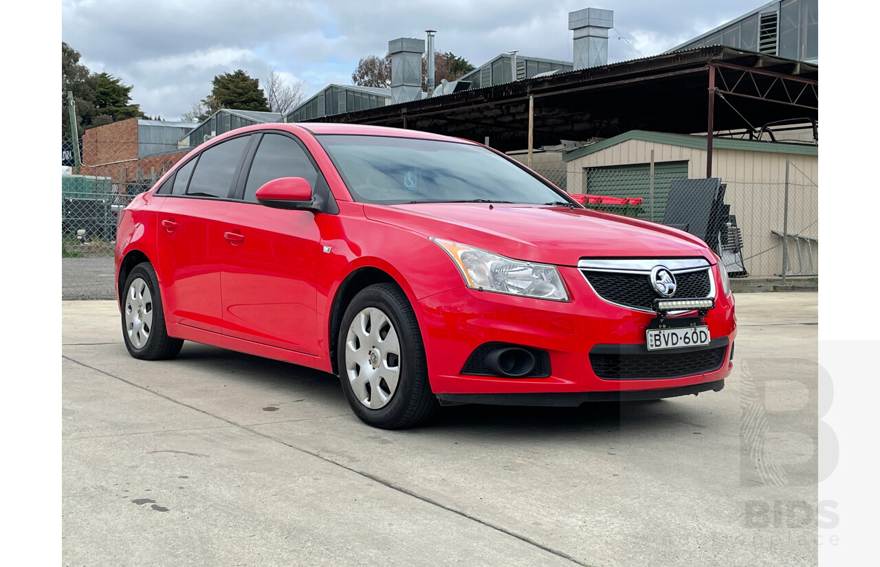 5/2011 Holden Cruze CD JG 4d Sedan Red 1.8L