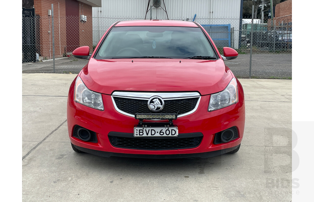 5/2011 Holden Cruze CD JG 4d Sedan Red 1.8L