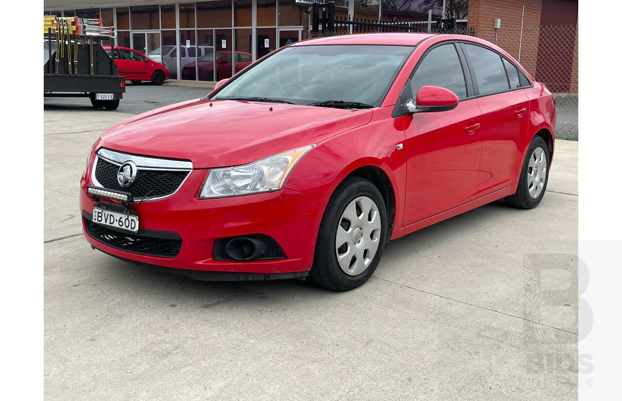 5/2011 Holden Cruze CD JG 4d Sedan Red 1.8L