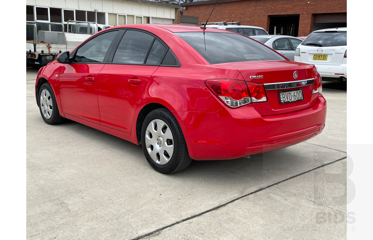 5/2011 Holden Cruze CD JG 4d Sedan Red 1.8L