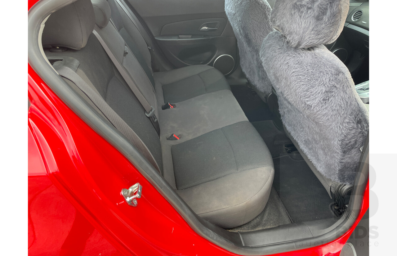 5/2011 Holden Cruze CD JG 4d Sedan Red 1.8L