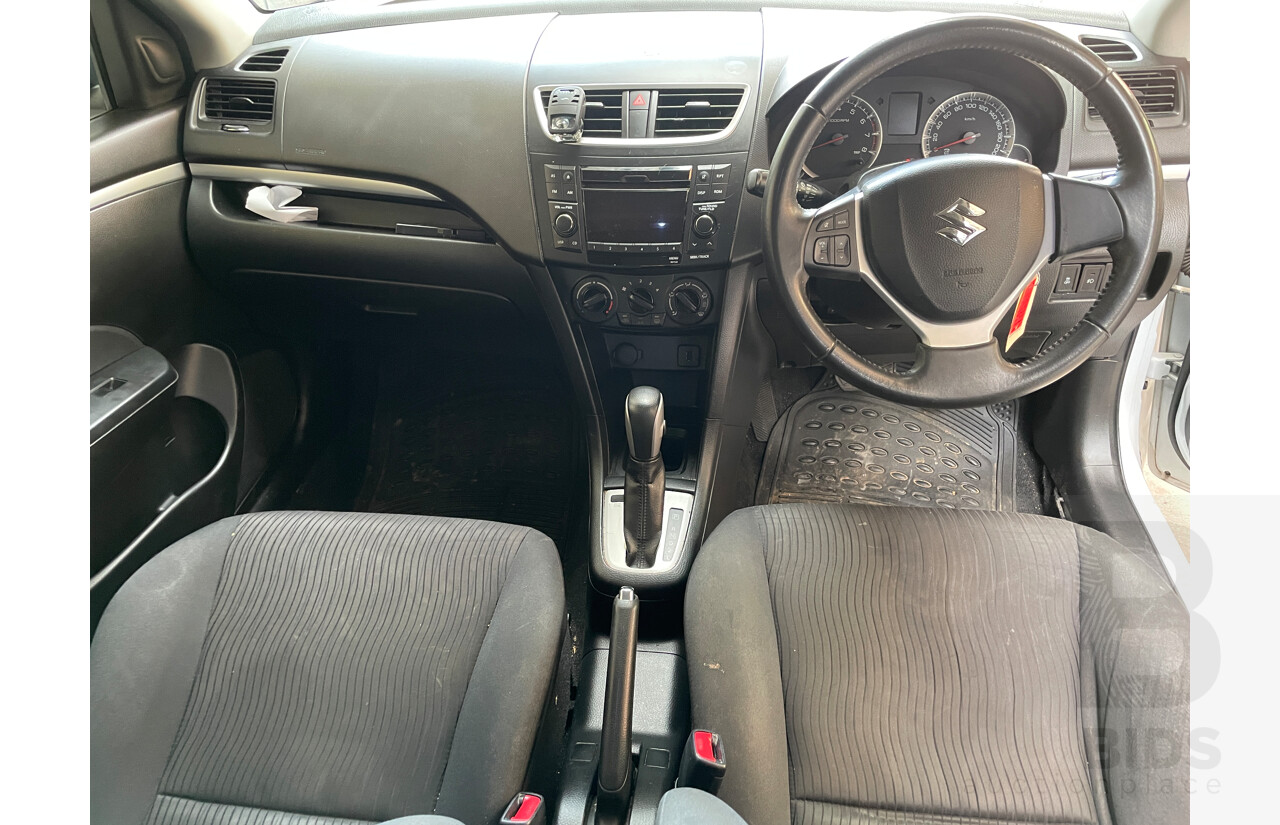 3/2013 Suzuki Swift GL FZ MY13 5d Hatchback White 1.4L