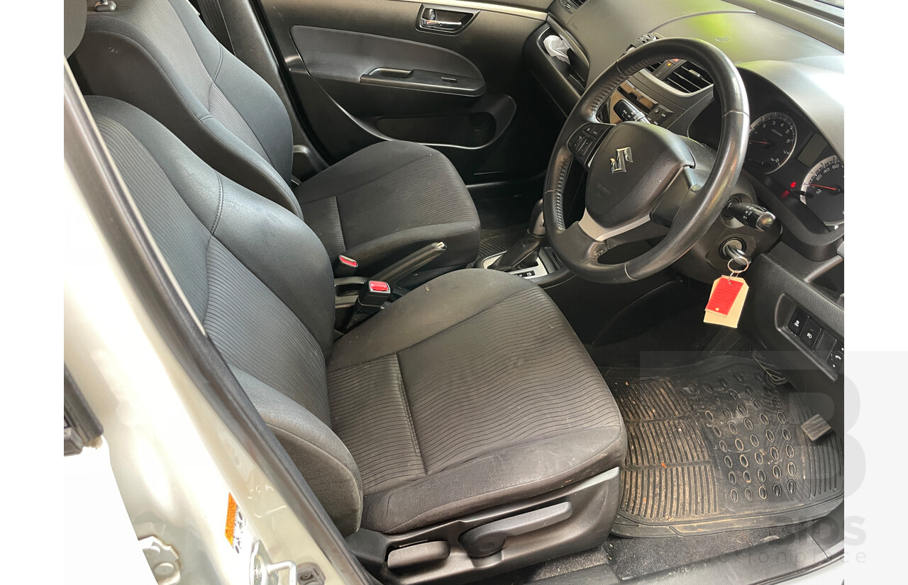 3/2013 Suzuki Swift GL FZ MY13 5d Hatchback White 1.4L