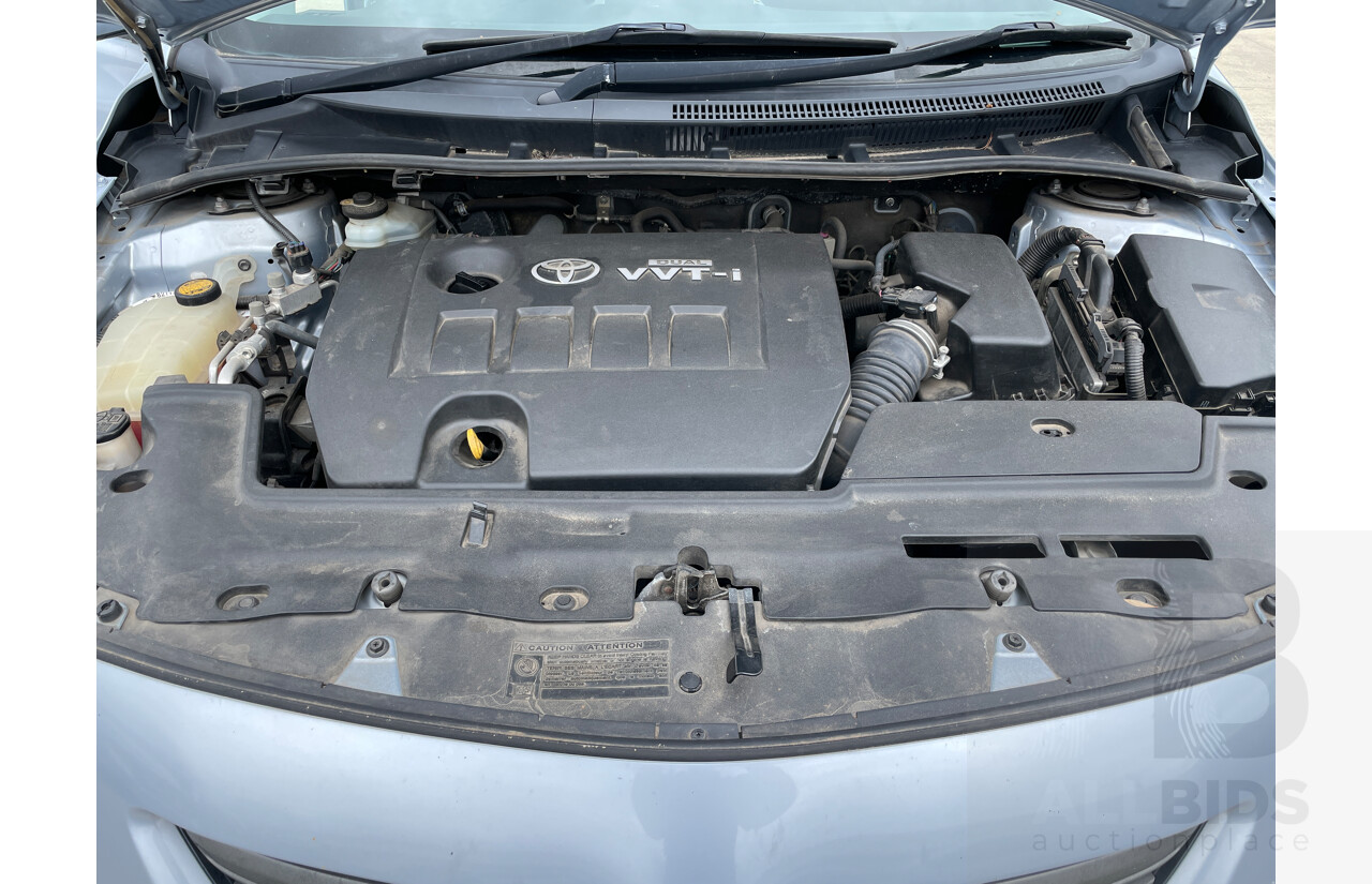 3/2010 Toyota Corolla Ascent ZRE152R MY09 4d Sedan Blue 1.8L