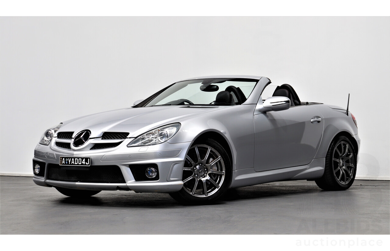 5/2008 Mercedes-Benz SLK 350 R171 08 UPGRADE 2d Convertible Silver 3.5L