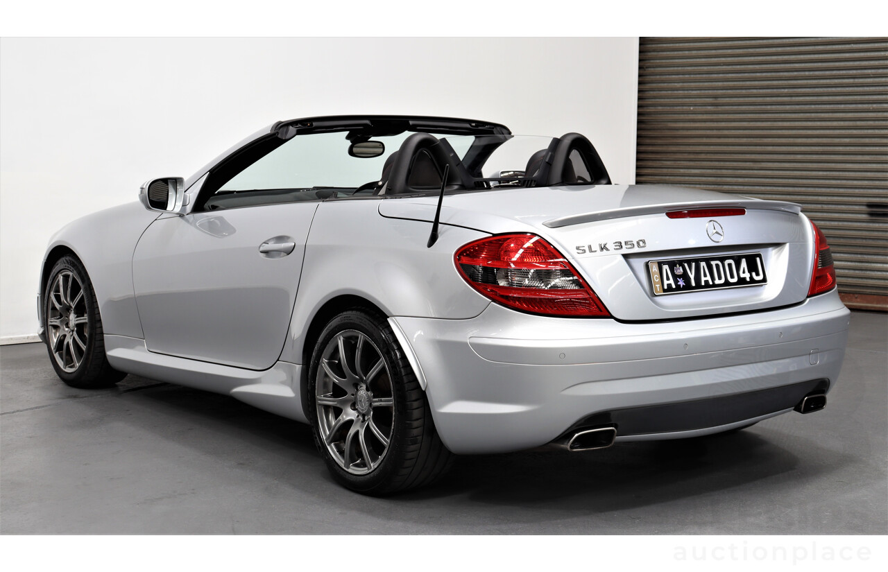 5/2008 Mercedes-Benz SLK 350 R171 08 UPGRADE 2d Convertible Silver 3.5L