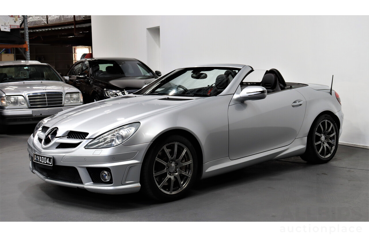 5/2008 Mercedes-Benz SLK 350 R171 08 UPGRADE 2d Convertible Silver 3.5L