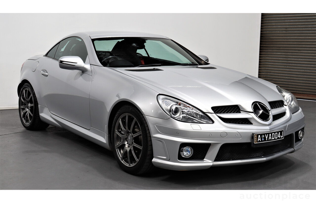 5/2008 Mercedes-Benz SLK 350 R171 08 UPGRADE 2d Convertible Silver 3.5L
