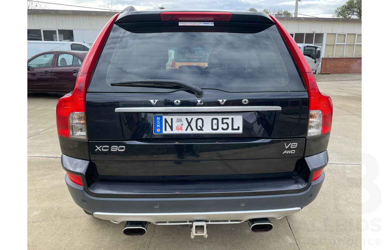 7/2009 Volvo Xc90 V8 R-Design MY09 4d Wagon Black 4.4L
