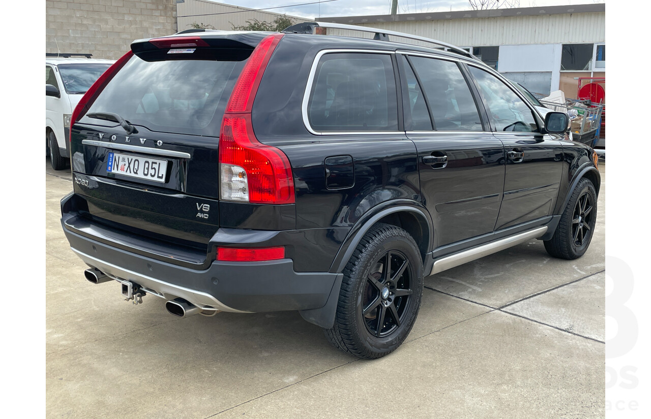 7/2009 Volvo Xc90 V8 R-Design MY09 4d Wagon Black 4.4L