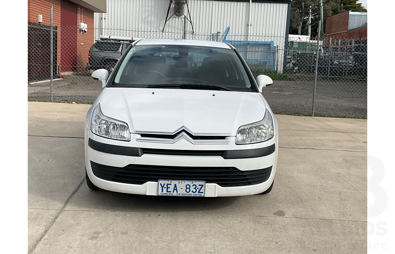 1/2006 Citroen C4 SX 5d Hatchback White 1.6L