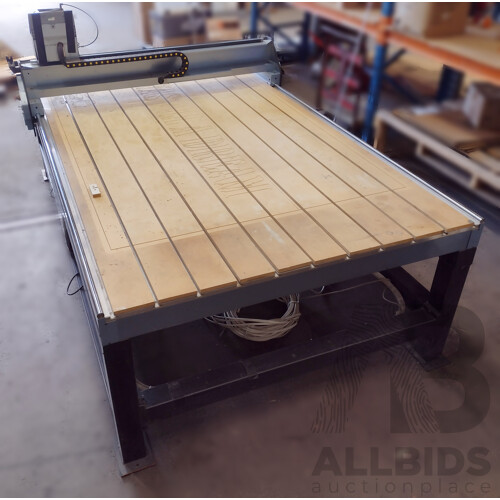 MultiCam Series II CNC Router W/ Perske Spindle Motor, Dust Extraction Unit & Accessories