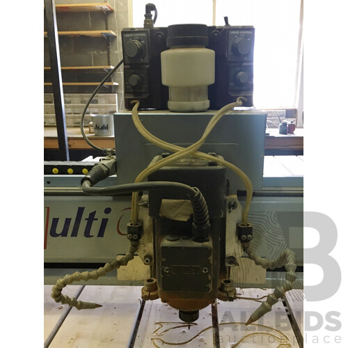 MultiCam Series II CNC Router W/ Perske Spindle Motor, Dust Extraction Unit & Accessories
