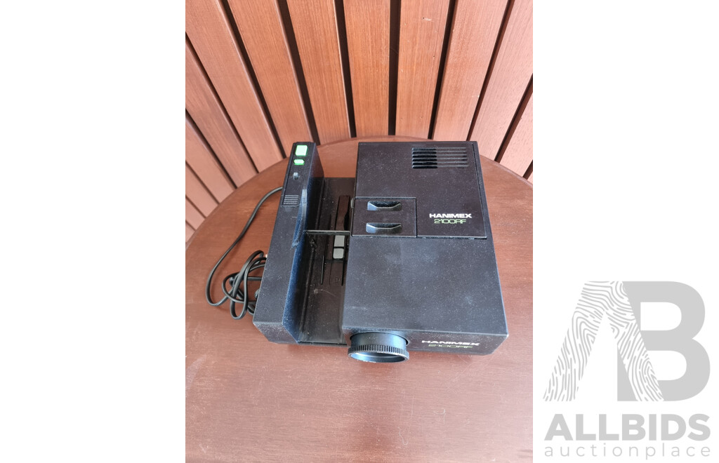 Vintage Hanimex 2100RF Slide Projector