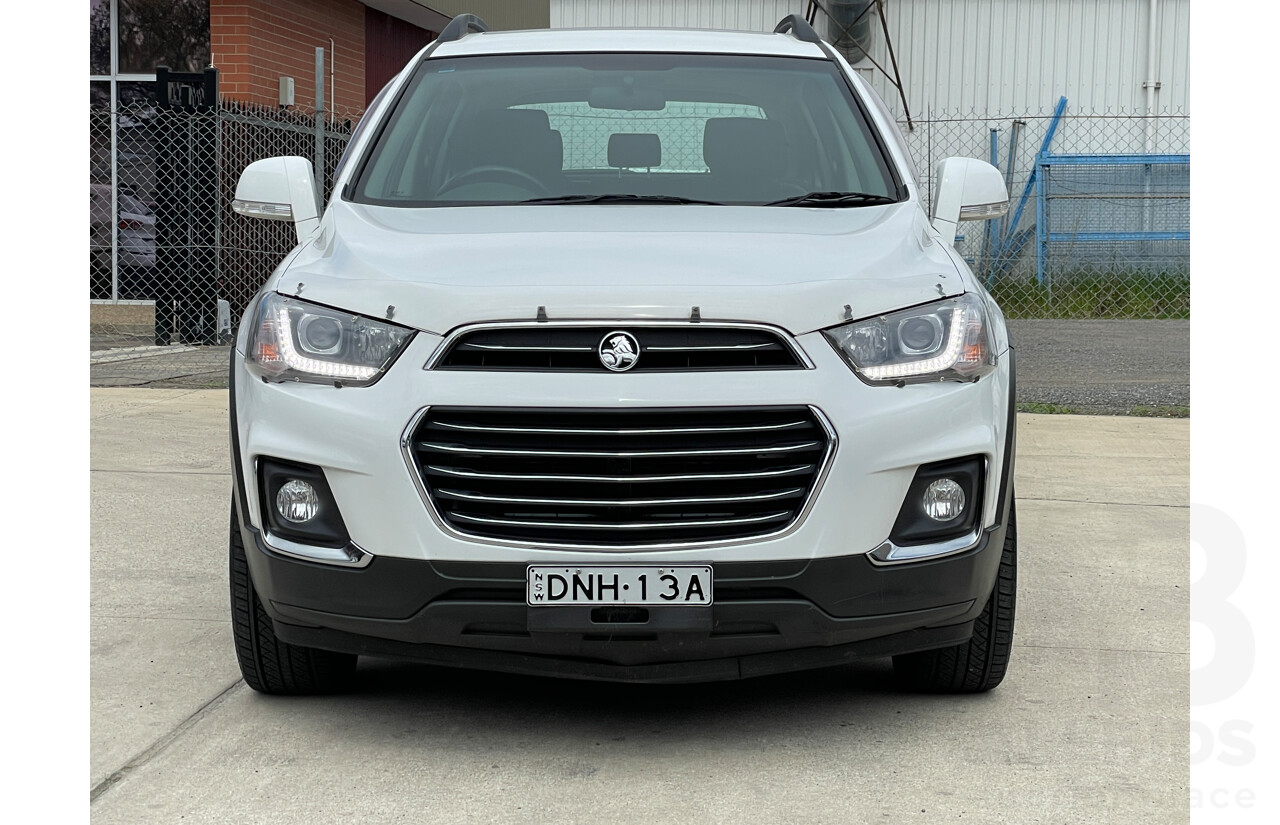3/2017 Holden Captiva Active (fwd) CG MY15 4d Wagon White 2.4L