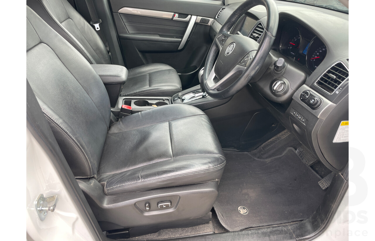 3/2017 Holden Captiva Active (fwd) CG MY15 4d Wagon White 2.4L