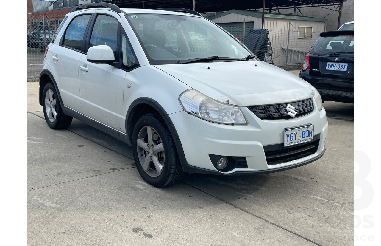 4/2008 Suzuki SX4 4x4 GY 5d Hatchback White 2.0L