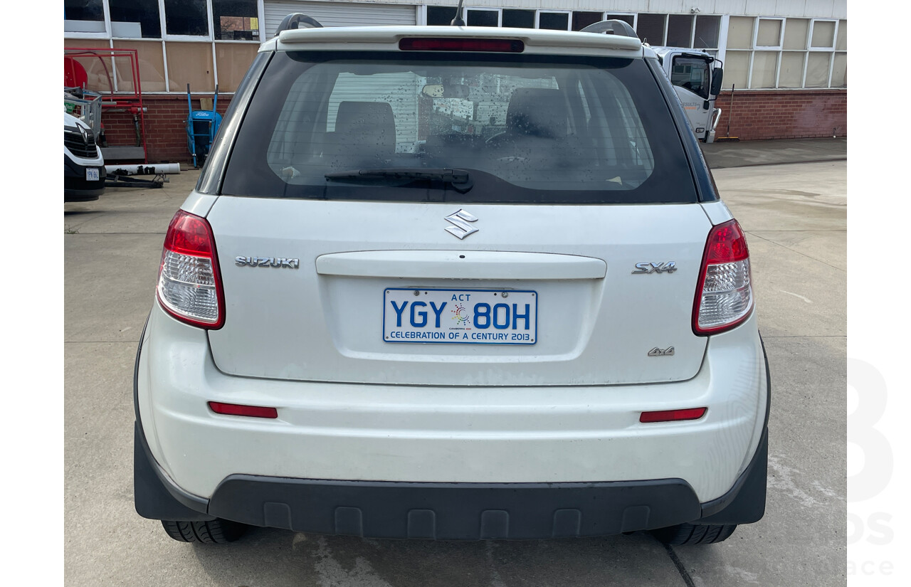 4/2008 Suzuki SX4 4x4 GY 5d Hatchback White 2.0L
