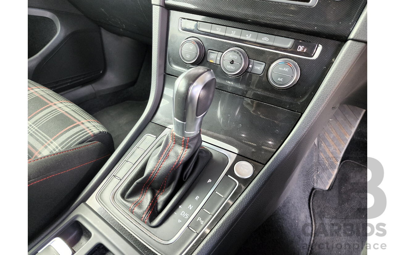 1/2017 Volkswagen Golf GTI AU Mk7 MY17 5d Hatchback Grey 2.0L - Turbo