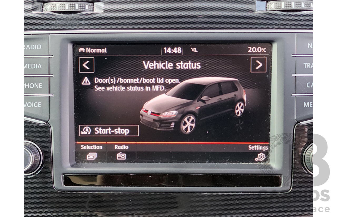 1/2017 Volkswagen Golf GTI AU Mk7 MY17 5d Hatchback Grey 2.0L - Turbo