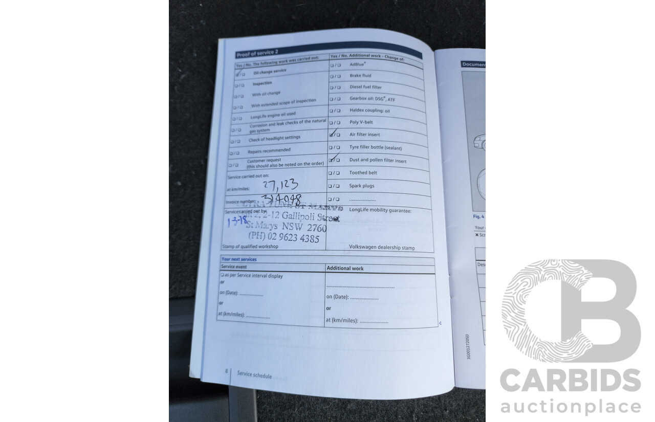 1/2017 Volkswagen Golf GTI AU Mk7 MY17 5d Hatchback Grey 2.0L - Turbo