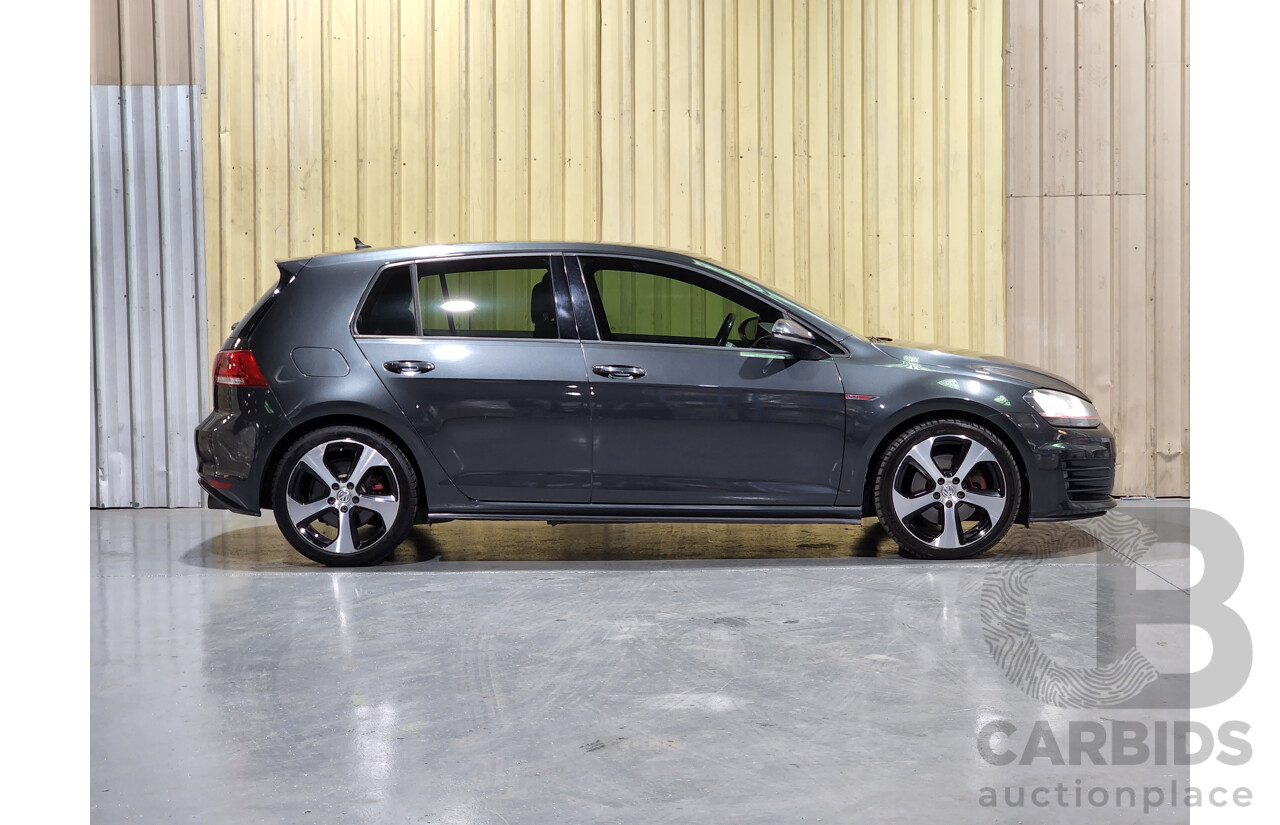 1/2017 Volkswagen Golf GTI AU Mk7 MY17 5d Hatchback Grey 2.0L - Turbo