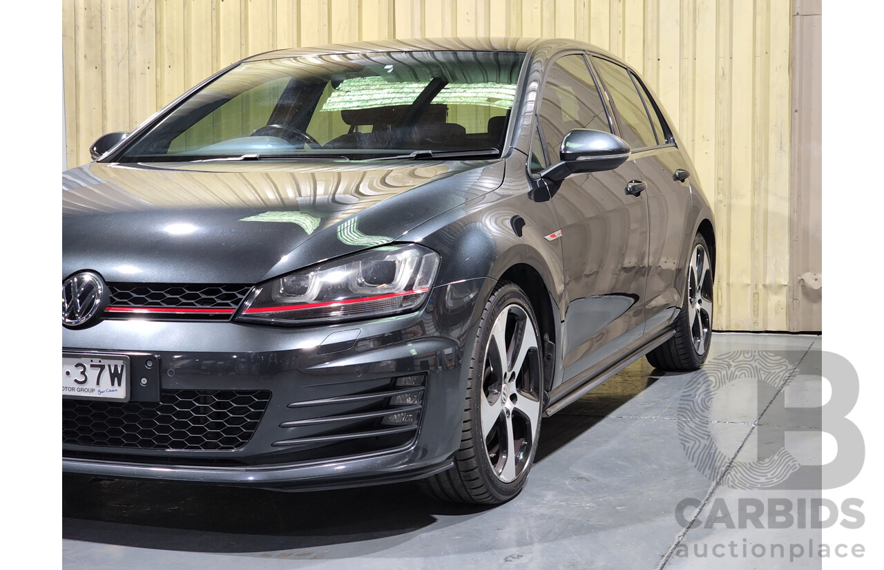 1/2017 Volkswagen Golf GTI AU Mk7 MY17 5d Hatchback Grey 2.0L - Turbo