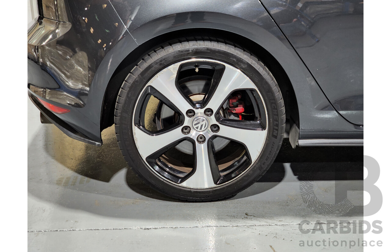 1/2017 Volkswagen Golf GTI AU Mk7 MY17 5d Hatchback Grey 2.0L - Turbo