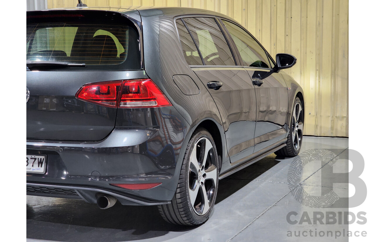 1/2017 Volkswagen Golf GTI AU Mk7 MY17 5d Hatchback Grey 2.0L - Turbo