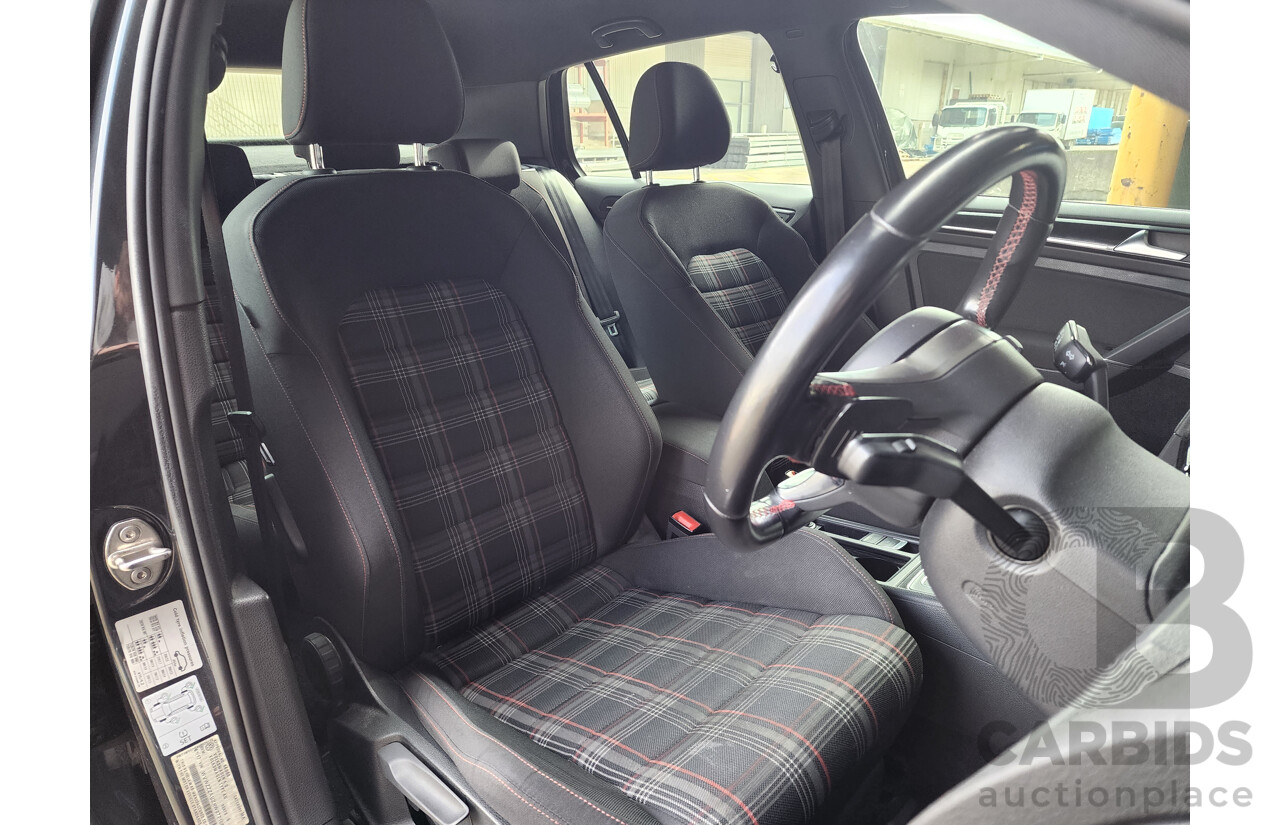 1/2017 Volkswagen Golf GTI AU Mk7 MY17 5d Hatchback Grey 2.0L - Turbo