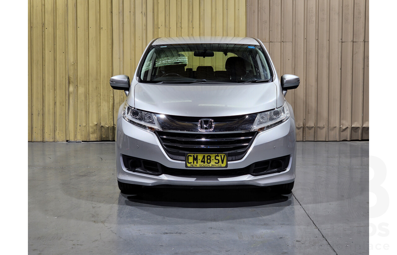 4/2017 Honda Odyssey VTi RC 4d Wagon Silver 2.4L - 8 Seater